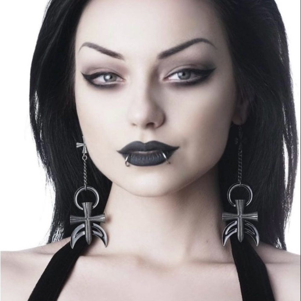 Killstar Black Goth Earrings